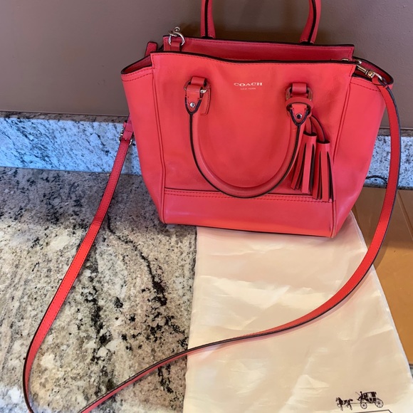 Coach Legacy Mini Tote Tanner with Silk Bag - Picture 2 of 4